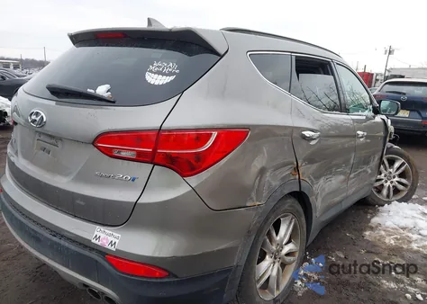 2013 Hyundai Santa Fe Sport 2.0T from USA, damaged, VIN 5XYZU3LA5DG081093